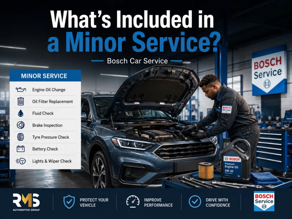 Minor Service All - RMS Automotive Group | Bosch Car Service
